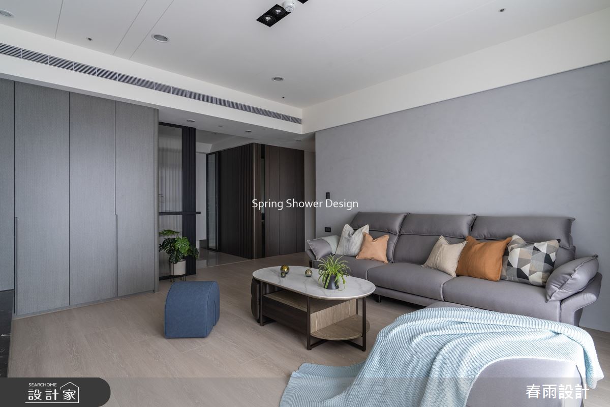 新成屋(5年以下)＿現代風客廳案例圖片＿春雨設計＿春雨_202 長虹天際之7