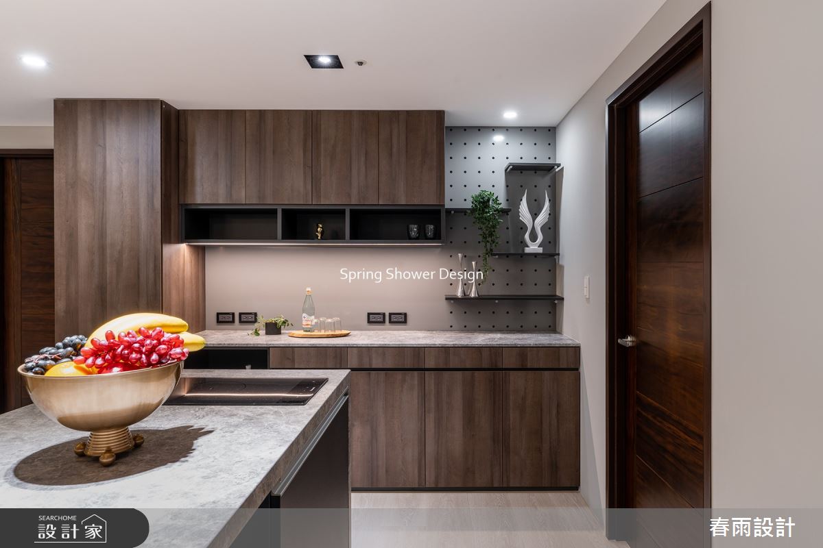 新成屋(5年以下)＿現代風餐廳中島案例圖片＿春雨設計＿春雨_202 長虹天際之28
