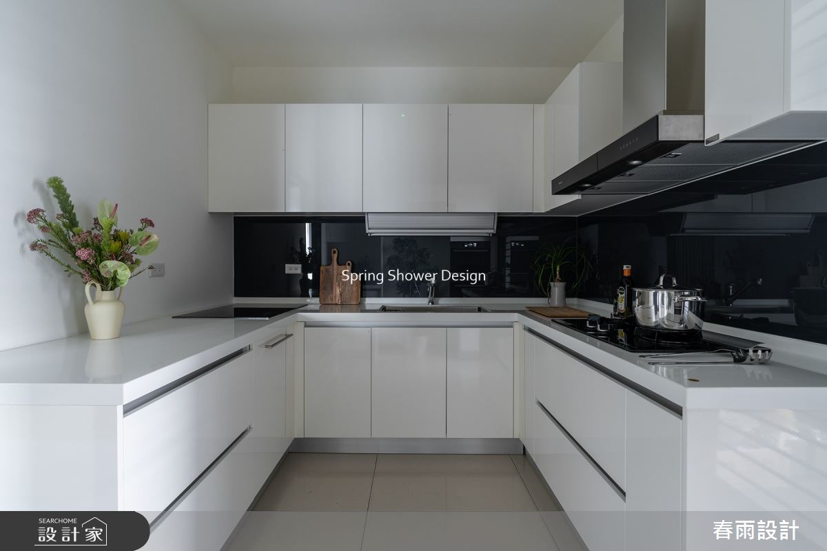 新成屋(5年以下)＿現代風廚房案例圖片＿春雨設計＿春雨_202 長虹天際之21