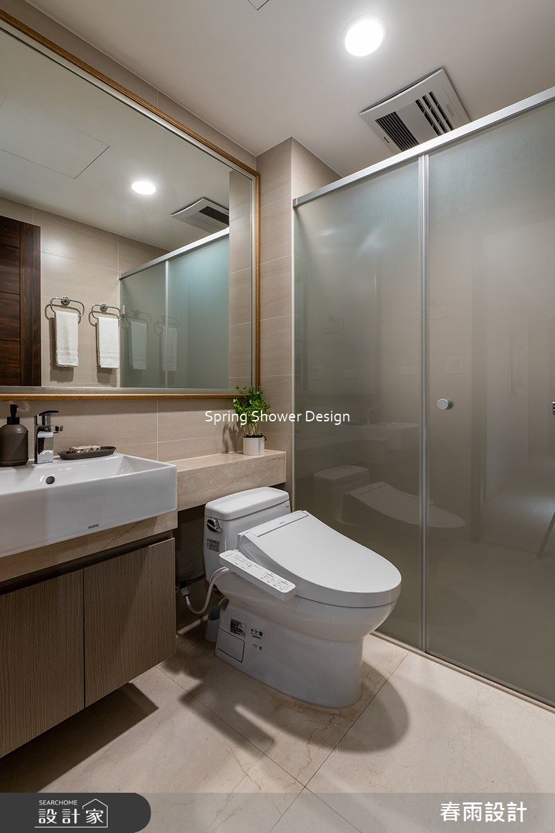 新成屋(5年以下)＿現代風浴室案例圖片＿春雨設計＿春雨_202 長虹天際之29