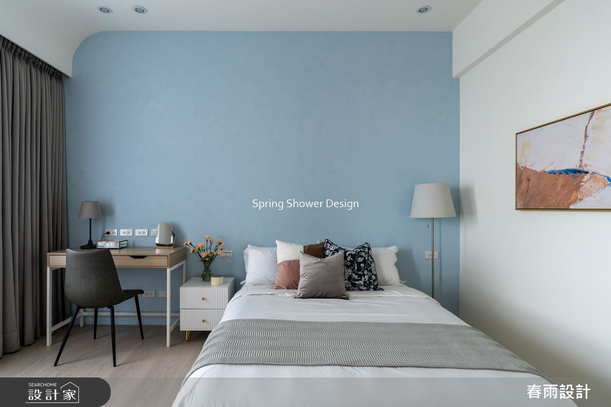 新成屋(5年以下)＿現代風臥室案例圖片＿春雨設計＿春雨_202 長虹天際之30