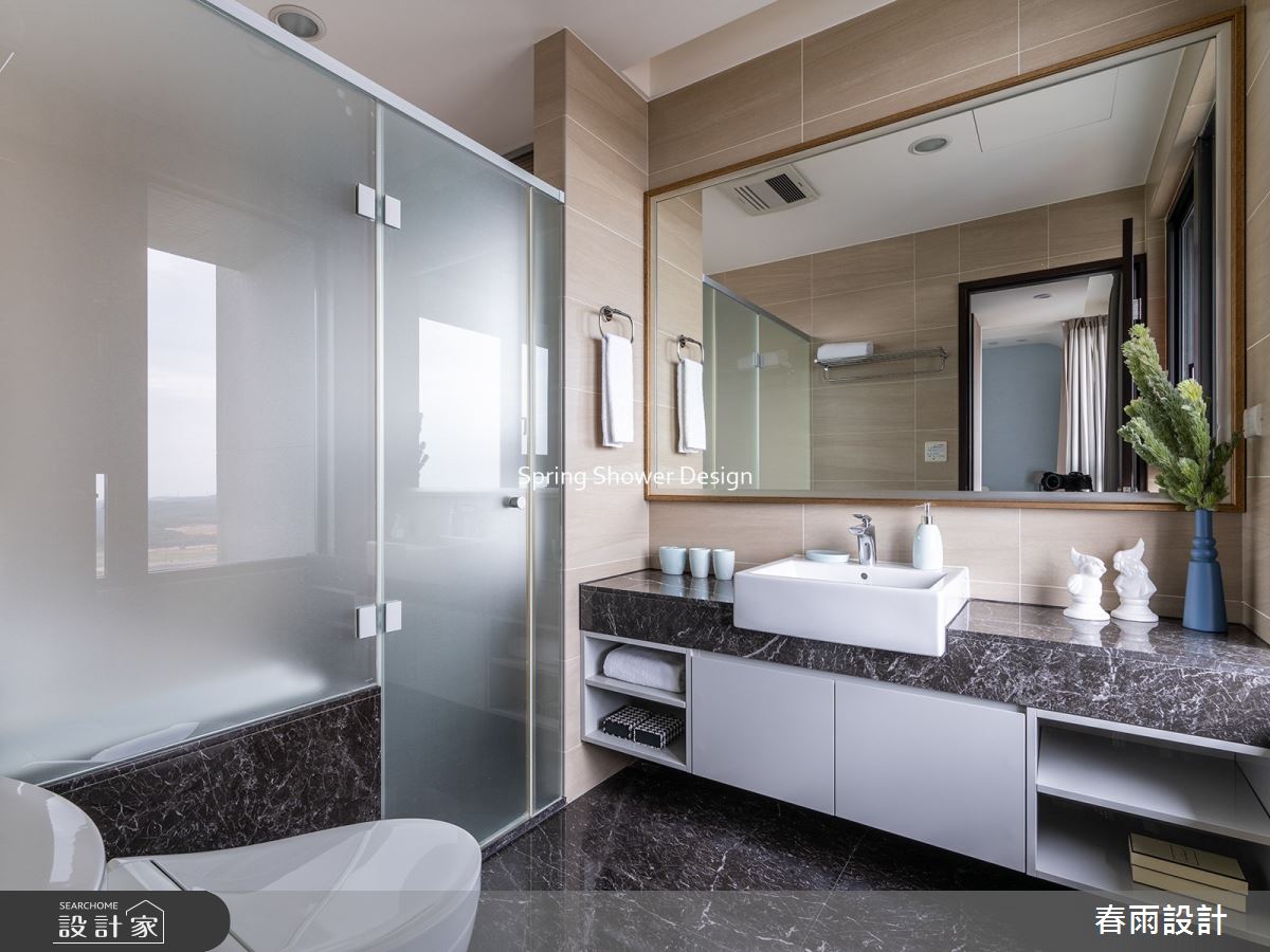 新成屋(5年以下)＿現代風浴室案例圖片＿春雨設計＿春雨_202 長虹天際之34