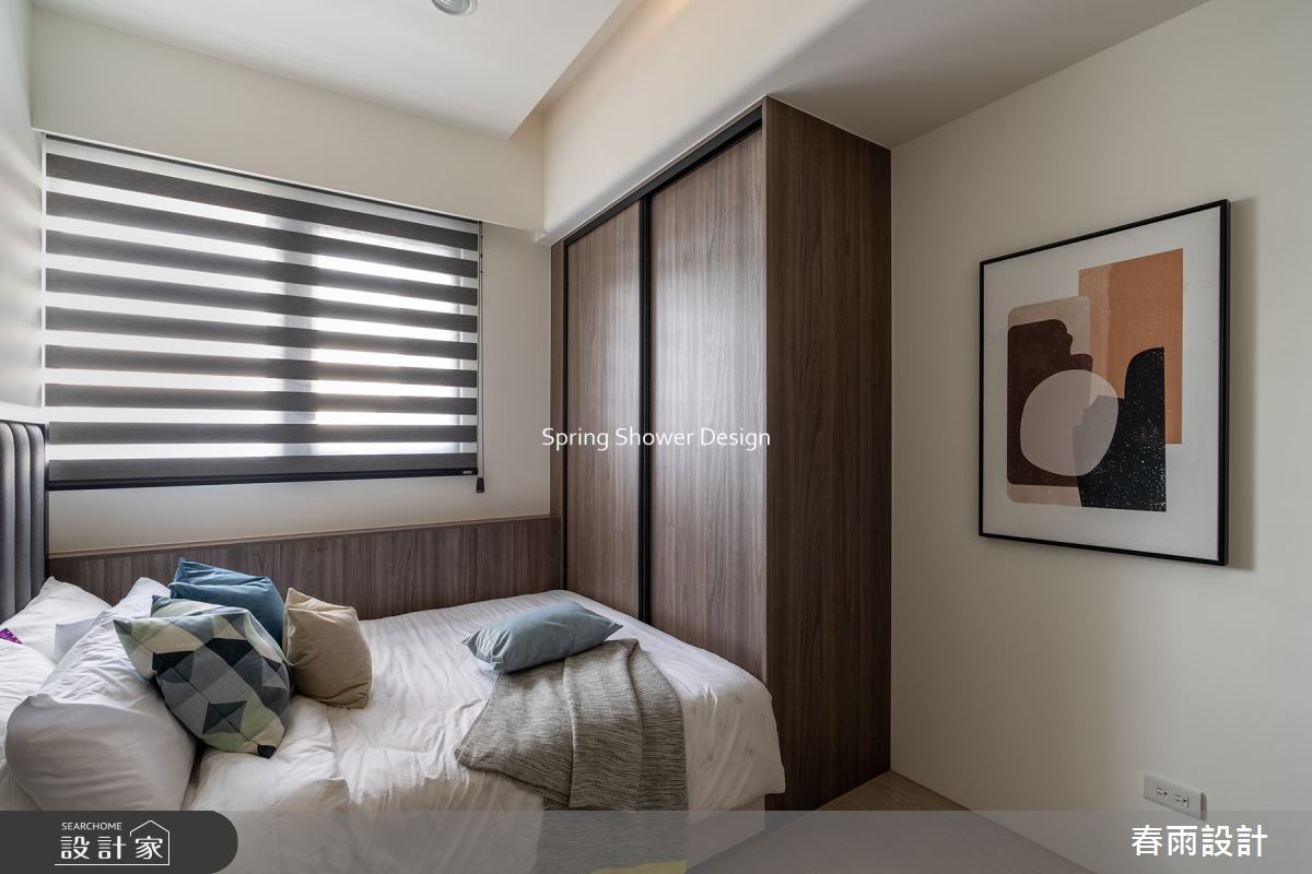 新成屋(5年以下)＿現代風臥室案例圖片＿春雨設計＿春雨_202 長虹天際之40