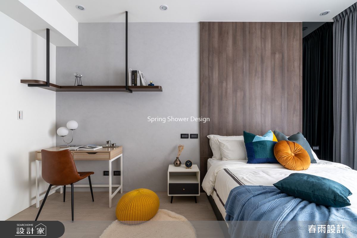 新成屋(5年以下)＿現代風臥室案例圖片＿春雨設計＿春雨_202 長虹天際之37