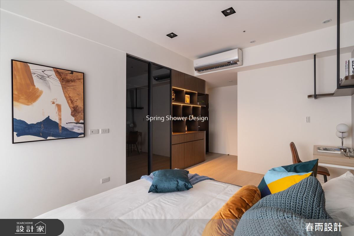 新成屋(5年以下)＿現代風臥室案例圖片＿春雨設計＿春雨_202 長虹天際之38