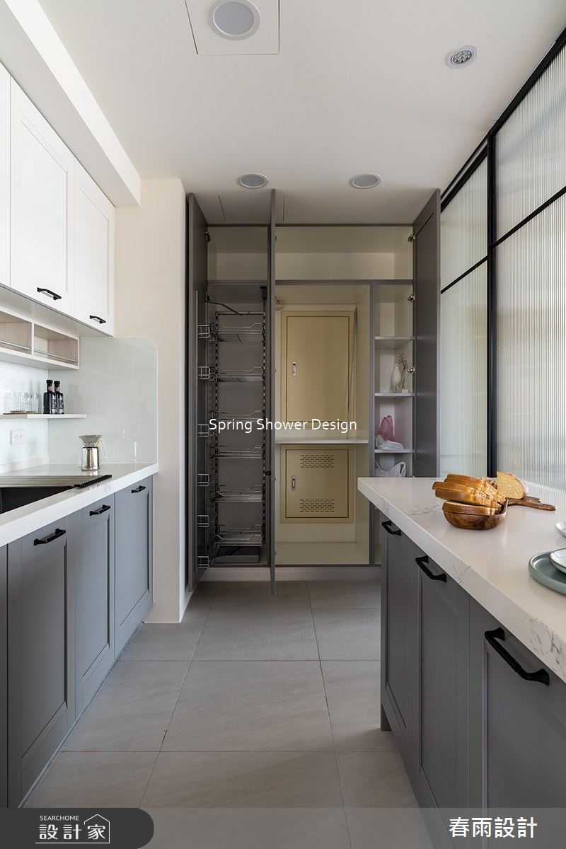 新成屋(5年以下)＿現代風廚房案例圖片＿春雨設計＿春雨_203 青埔hello棧之15