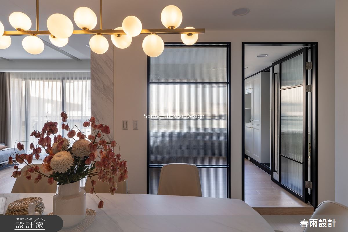 新成屋(5年以下)＿現代風客廳餐廳書房案例圖片＿春雨設計＿春雨_203 青埔hello棧之18
