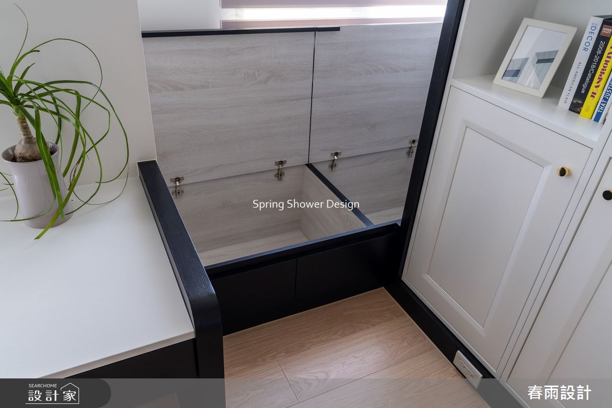 新成屋(5年以下)＿現代風書房工作區臥榻案例圖片＿春雨設計＿春雨_203 青埔hello棧之21