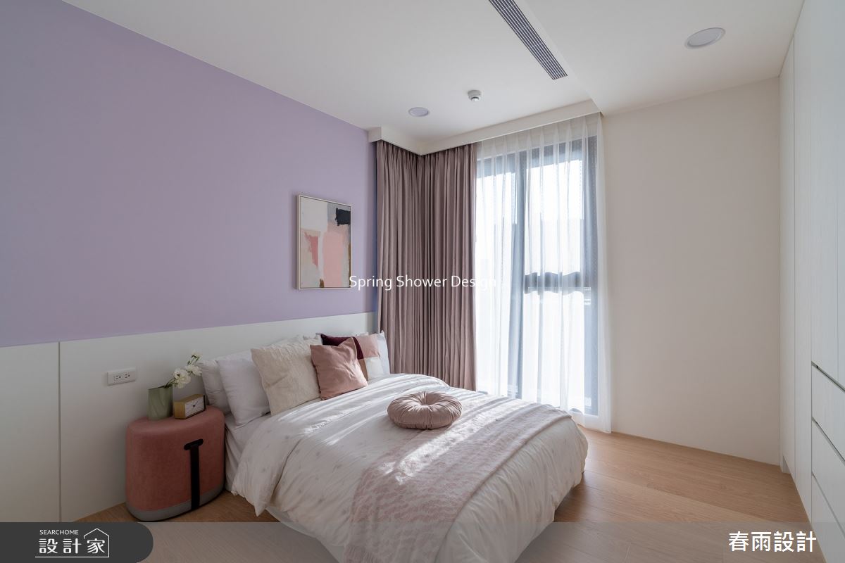 新成屋(5年以下)＿現代風臥室案例圖片＿春雨設計＿春雨_203 青埔hello棧之36