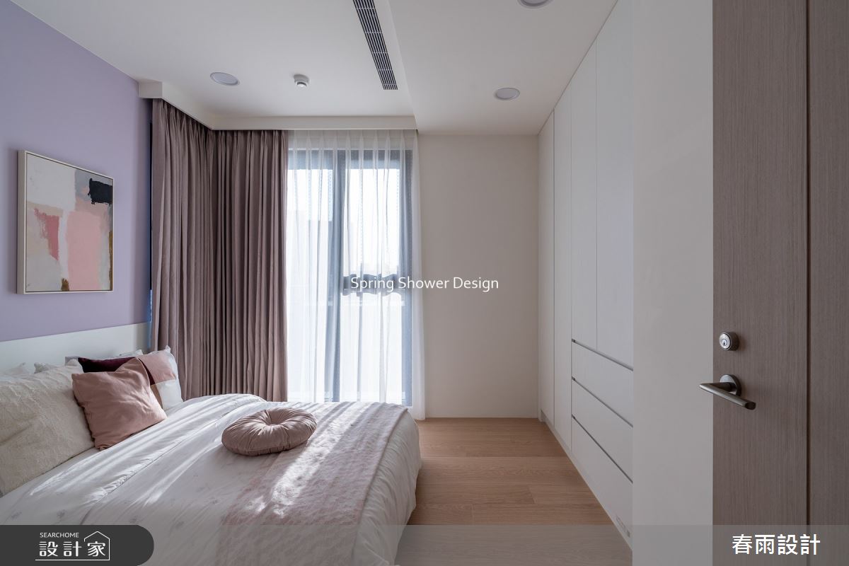 新成屋(5年以下)＿現代風臥室案例圖片＿春雨設計＿春雨_203 青埔hello棧之37