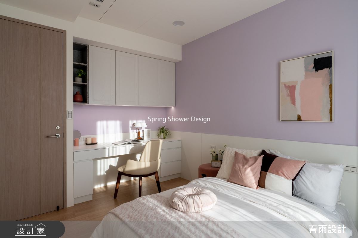 新成屋(5年以下)＿現代風臥室案例圖片＿春雨設計＿春雨_203 青埔hello棧之40