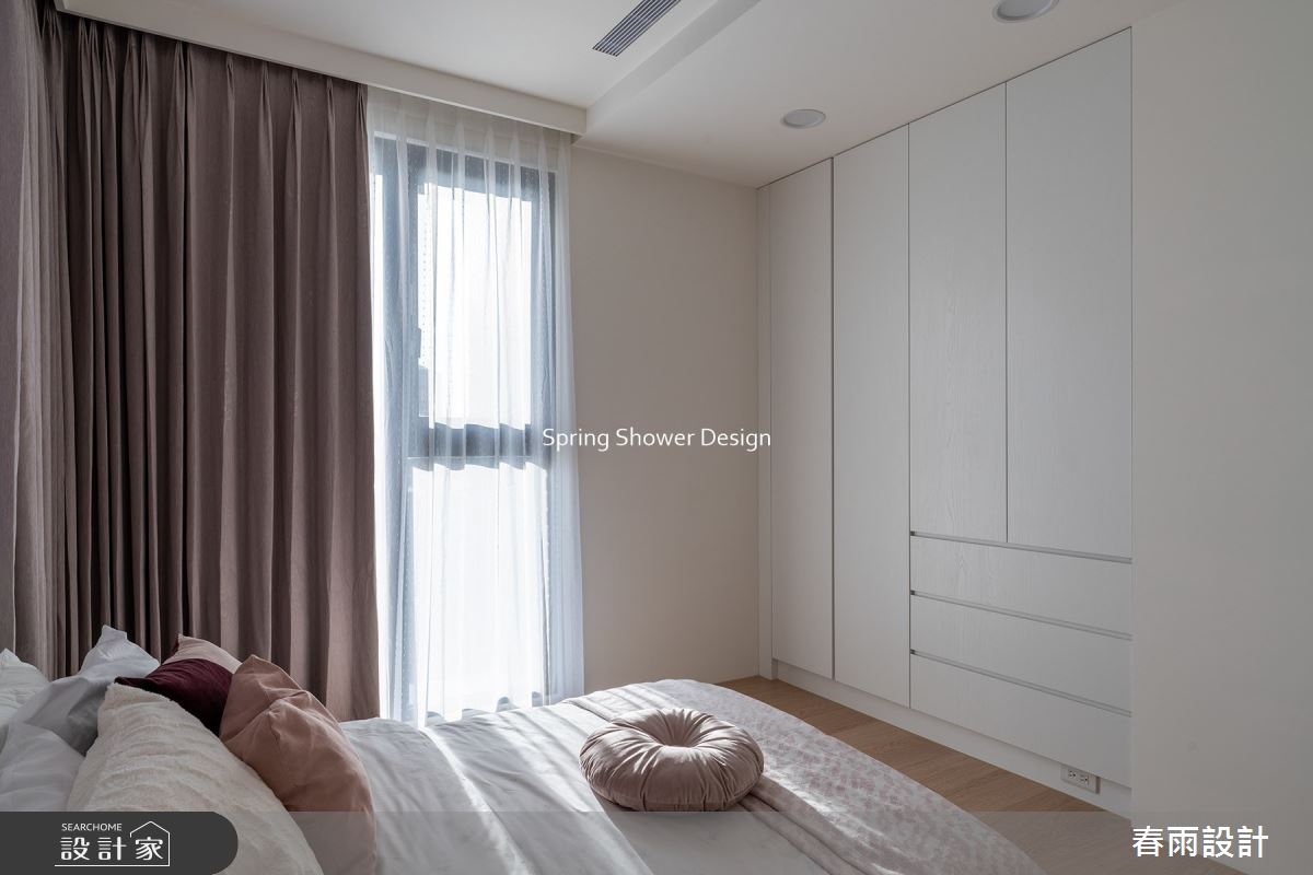 新成屋(5年以下)＿現代風臥室案例圖片＿春雨設計＿春雨_203 青埔hello棧之38