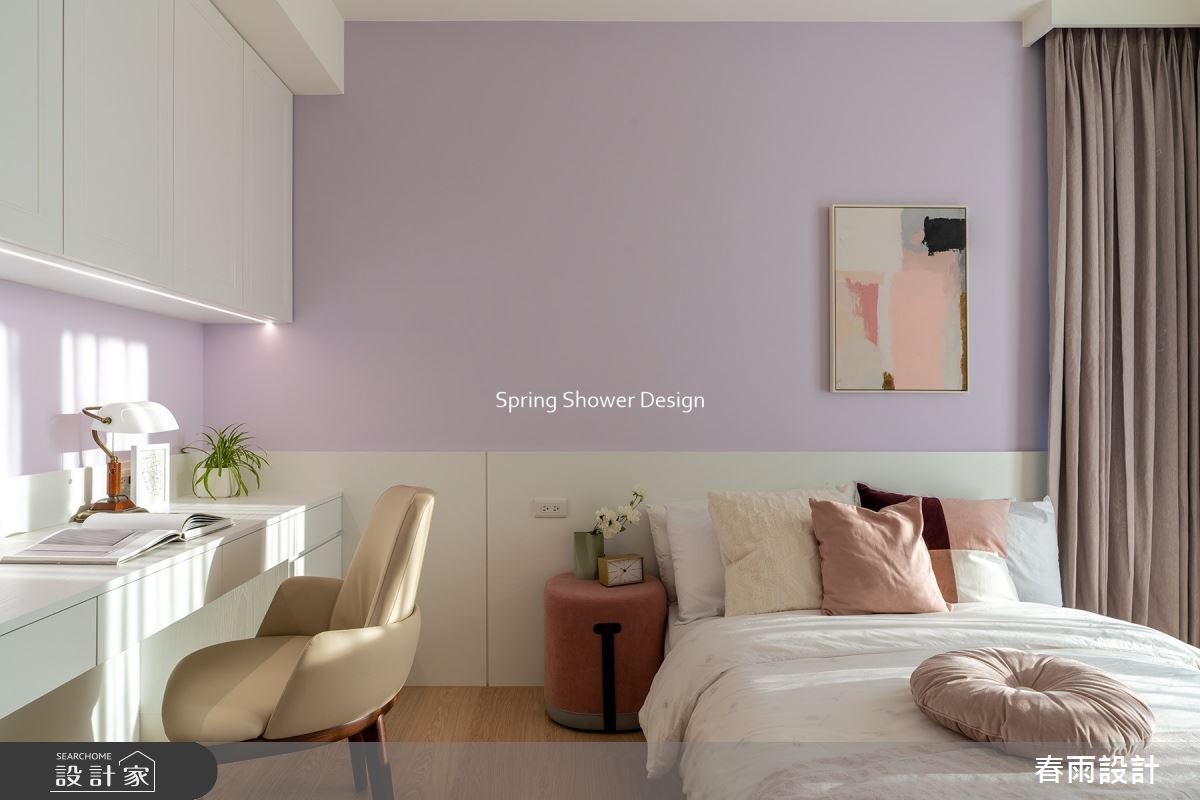 新成屋(5年以下)＿現代風臥室案例圖片＿春雨設計＿春雨_203 青埔hello棧之39