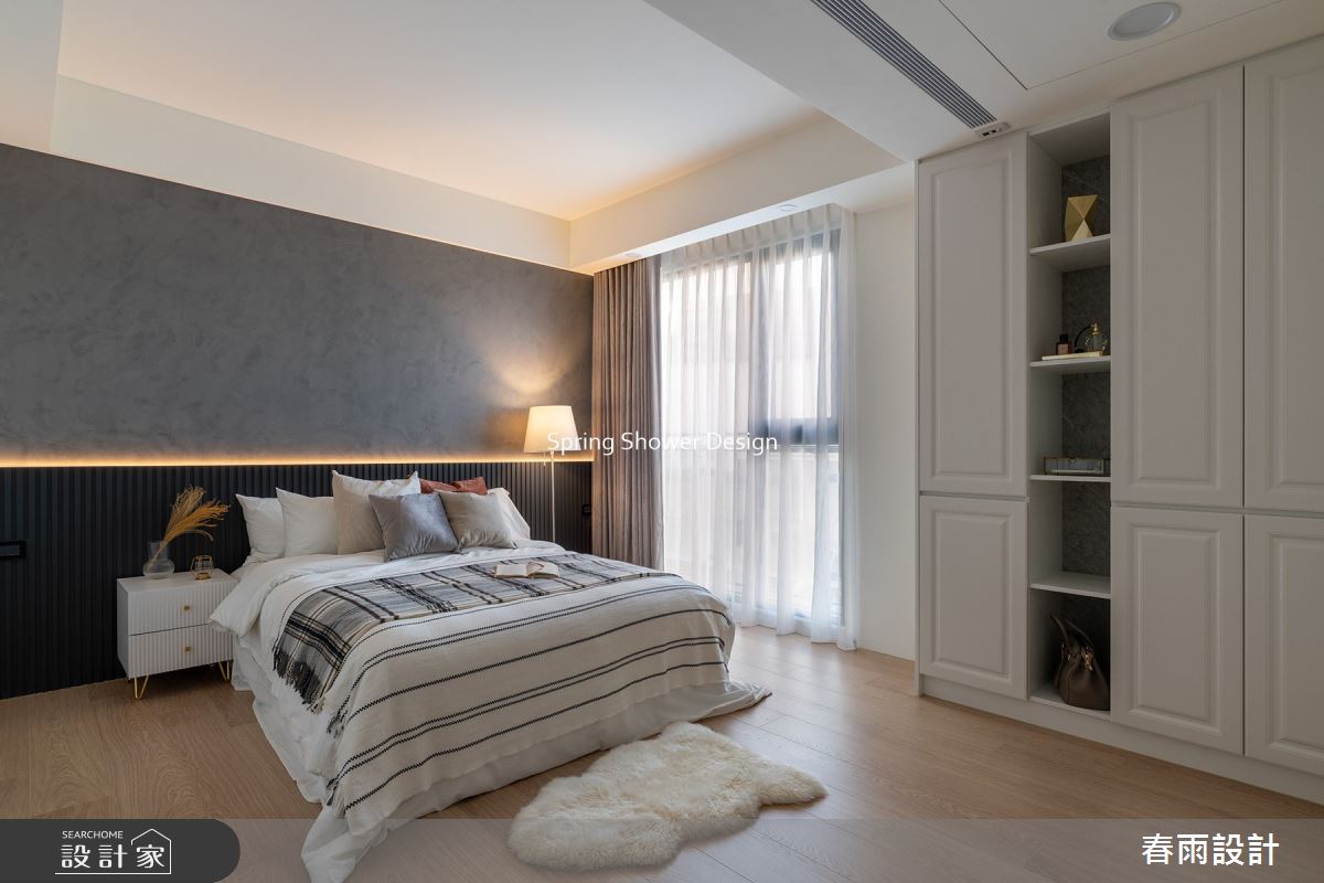 新成屋(5年以下)＿現代風臥室案例圖片＿春雨設計＿春雨_203 青埔hello棧之29