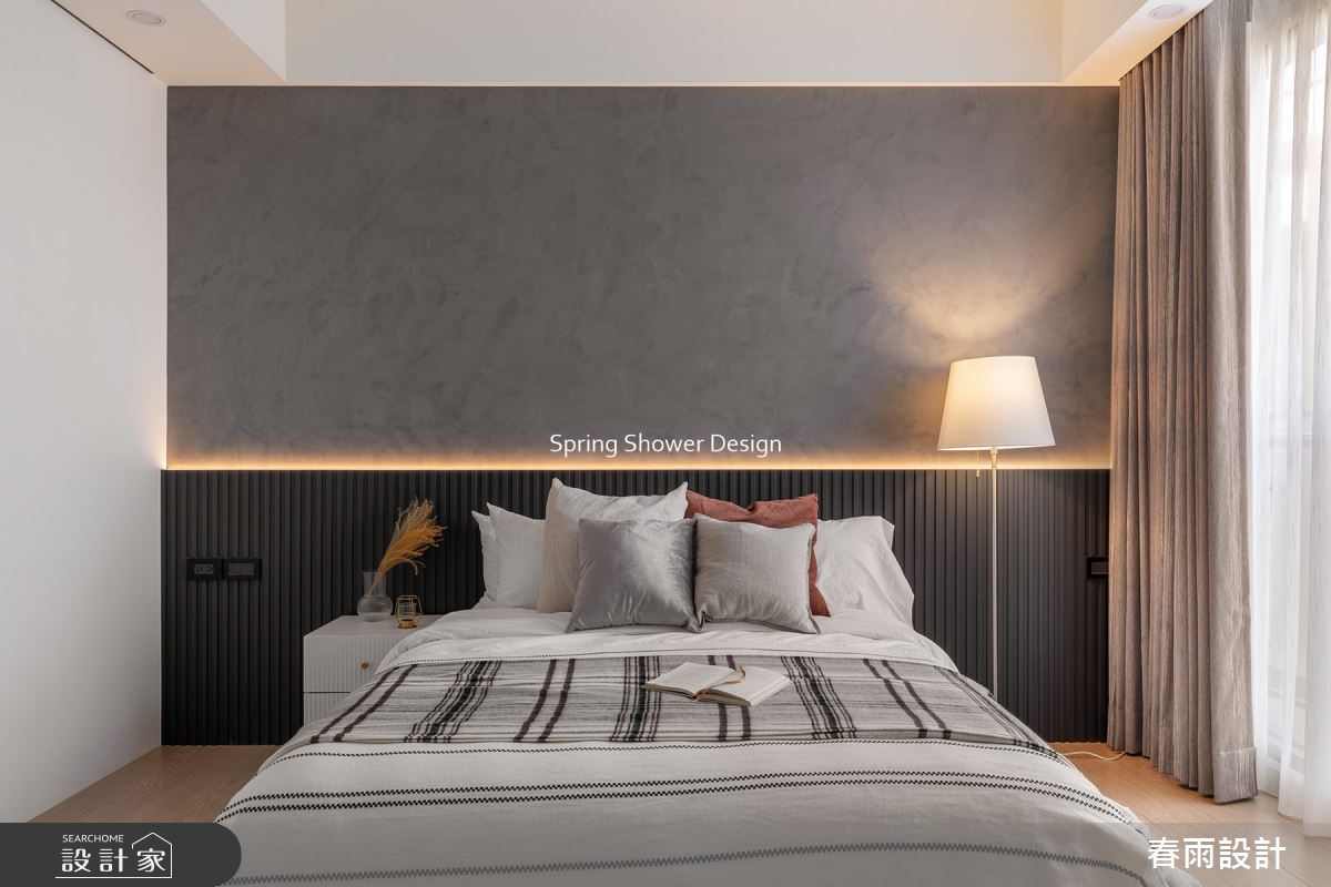 新成屋(5年以下)＿現代風臥室案例圖片＿春雨設計＿春雨_203 青埔hello棧之28