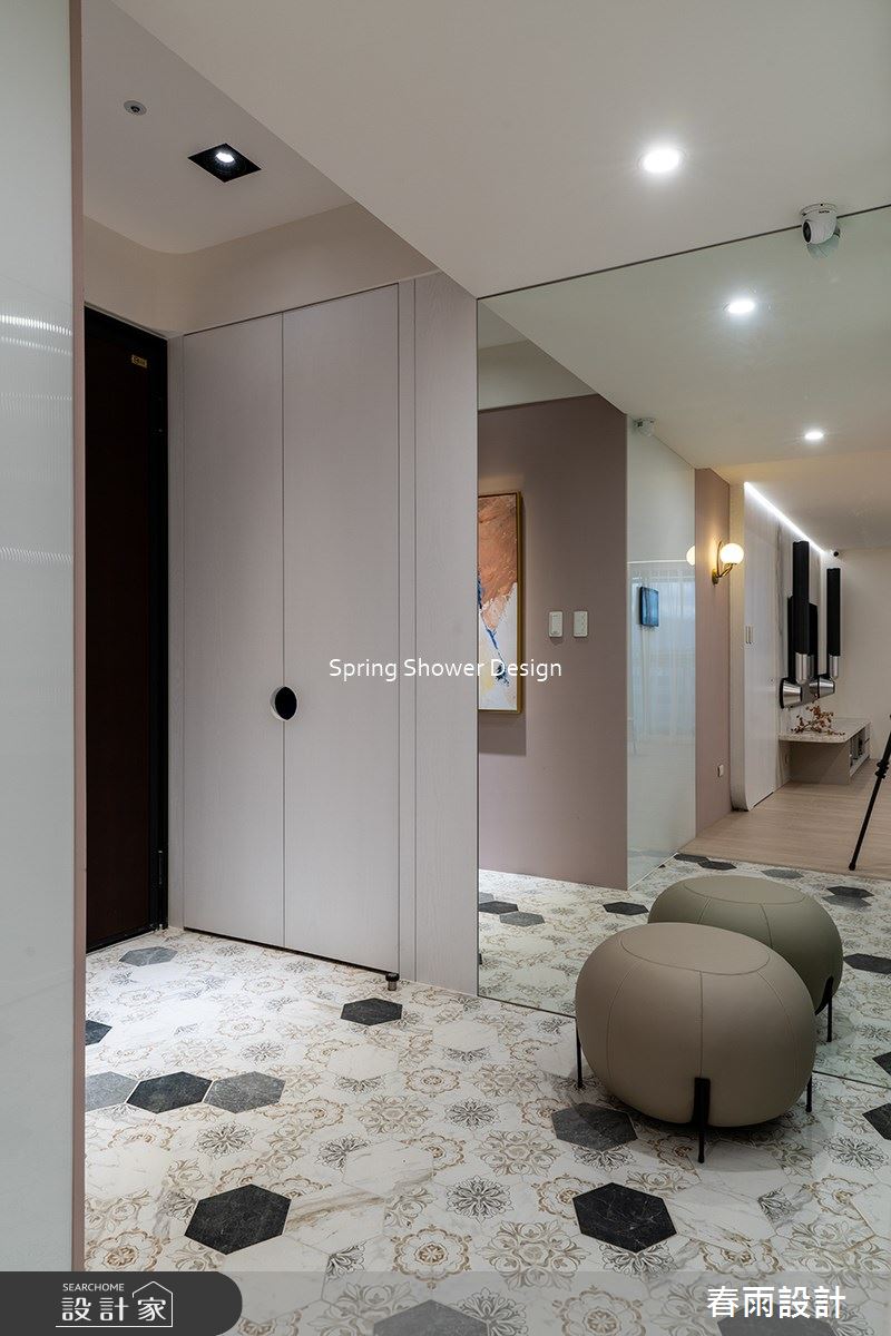 新成屋(5年以下)＿現代風玄關案例圖片＿春雨設計＿春雨_204 海山花園之3