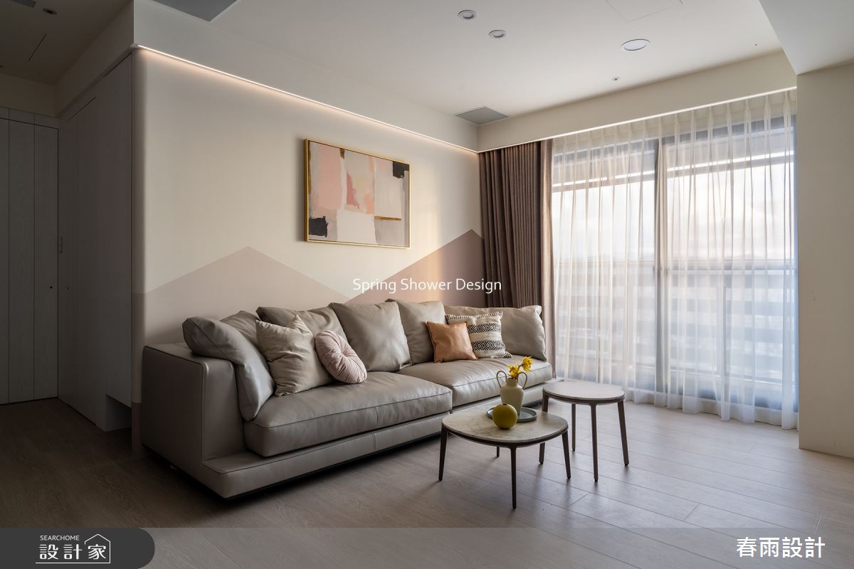 新成屋(5年以下)＿現代風客廳案例圖片＿春雨設計＿春雨_204 海山花園之14