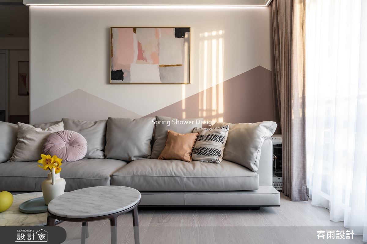 新成屋(5年以下)＿現代風客廳案例圖片＿春雨設計＿春雨_204 海山花園之15