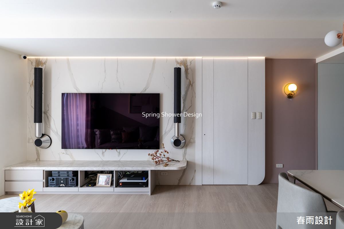 新成屋(5年以下)＿現代風客廳案例圖片＿春雨設計＿春雨_204 海山花園之17