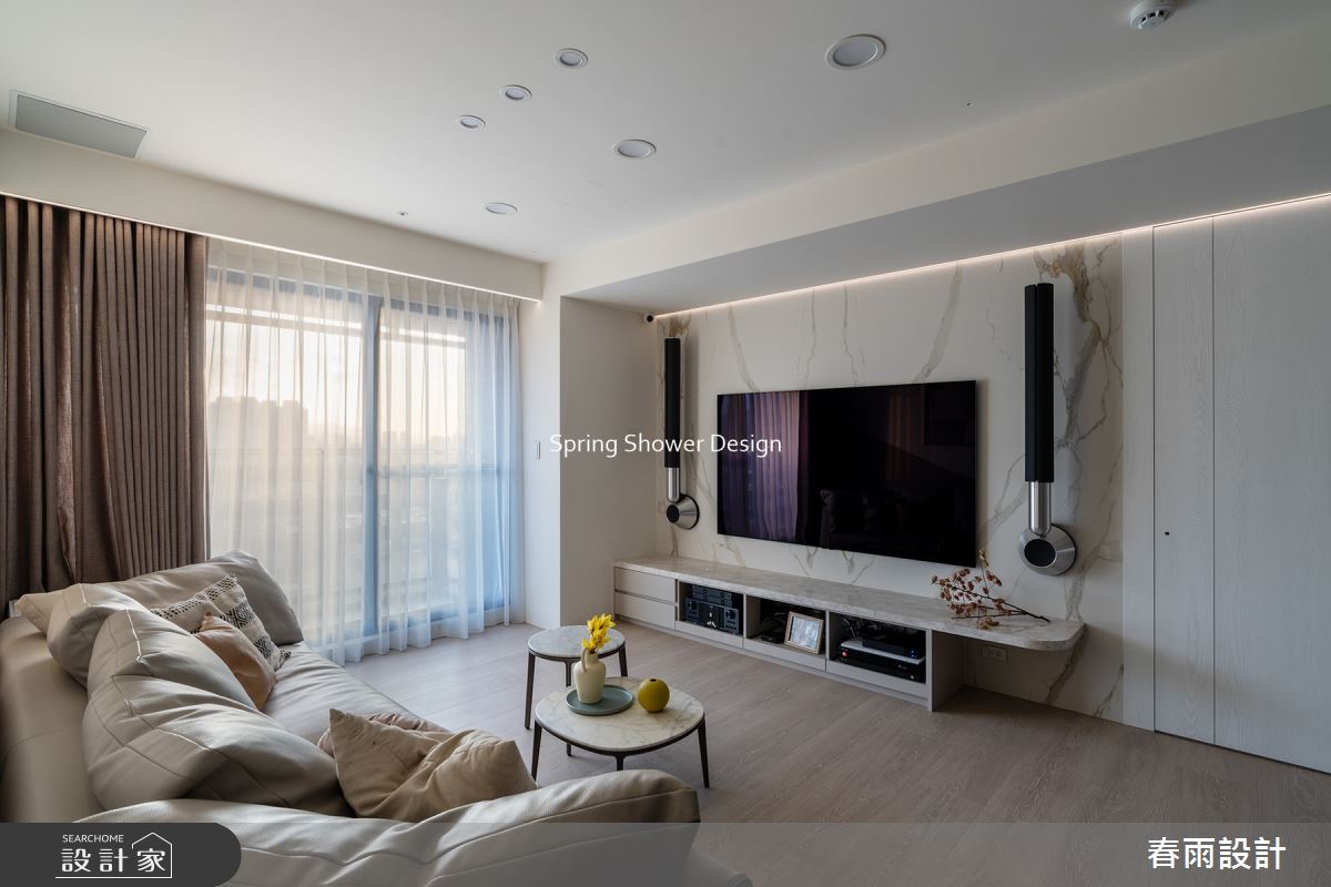 新成屋(5年以下)＿現代風客廳案例圖片＿春雨設計＿春雨_204 海山花園之18