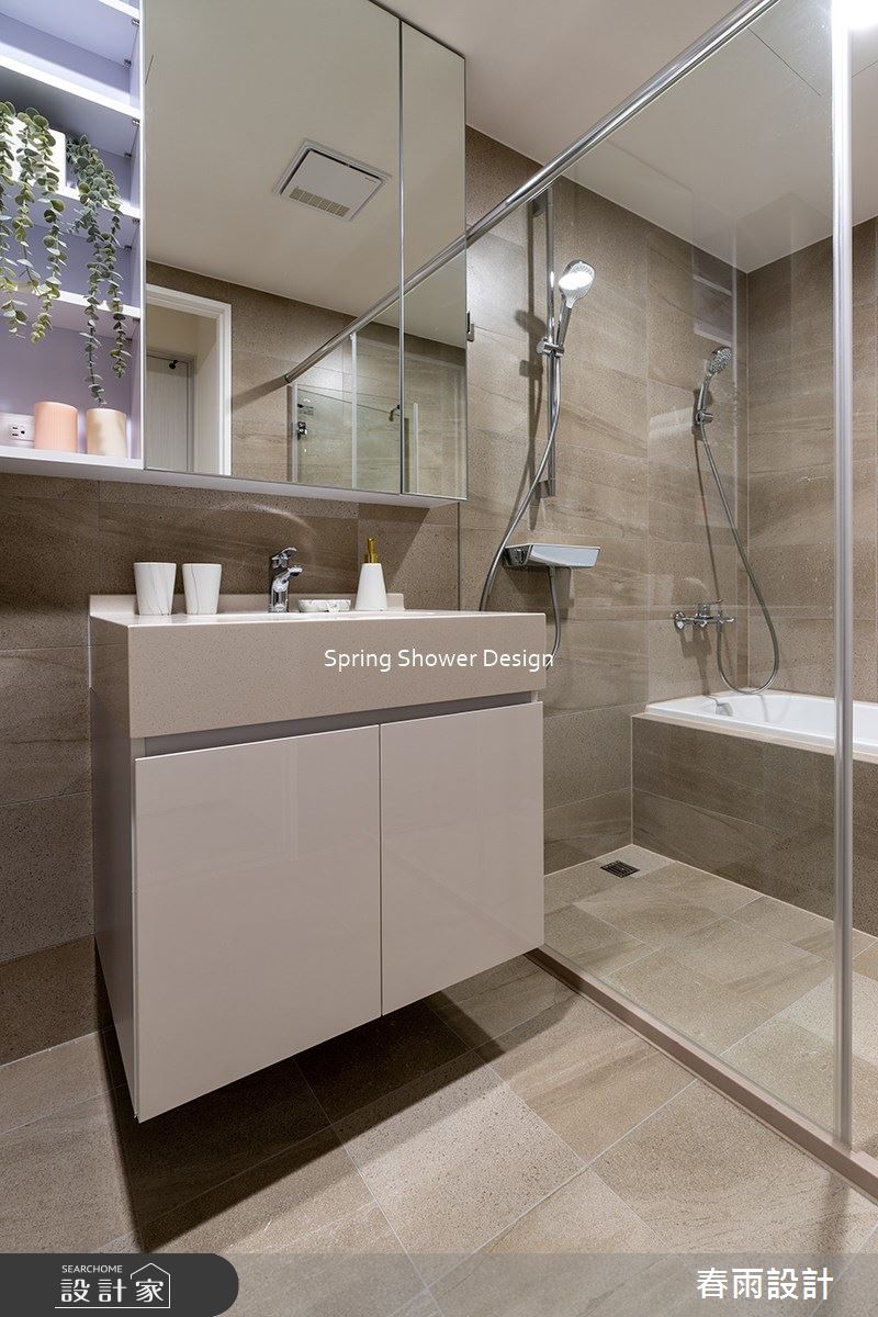 新成屋(5年以下)＿現代風浴室案例圖片＿春雨設計＿春雨_204 海山花園之42