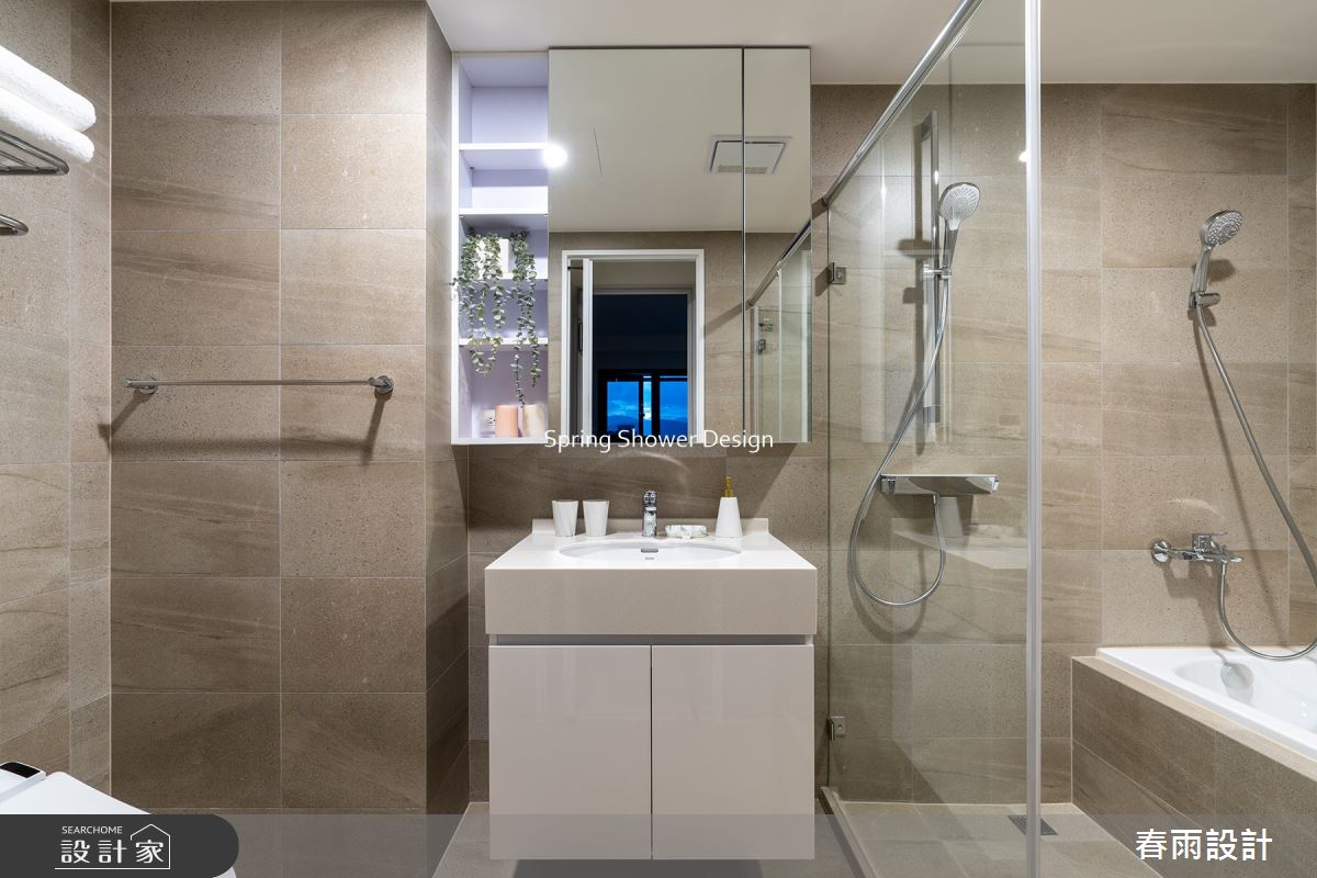 新成屋(5年以下)＿現代風浴室案例圖片＿春雨設計＿春雨_204 海山花園之41