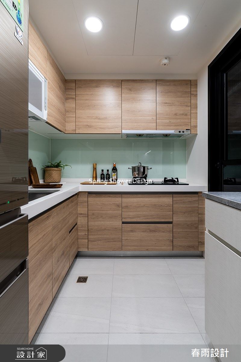 新成屋(5年以下)＿現代風廚房案例圖片＿春雨設計＿春雨_204 海山花園之22