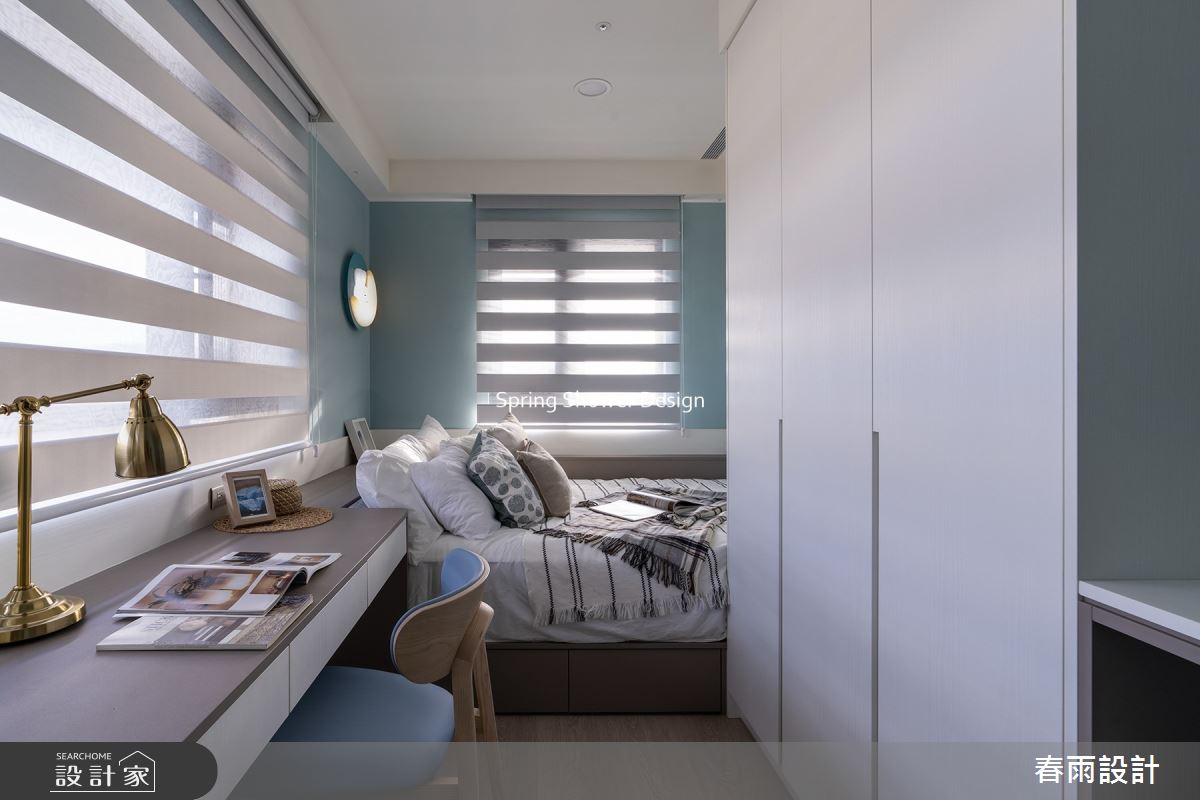 新成屋(5年以下)＿現代風臥室案例圖片＿春雨設計＿春雨_204 海山花園之33