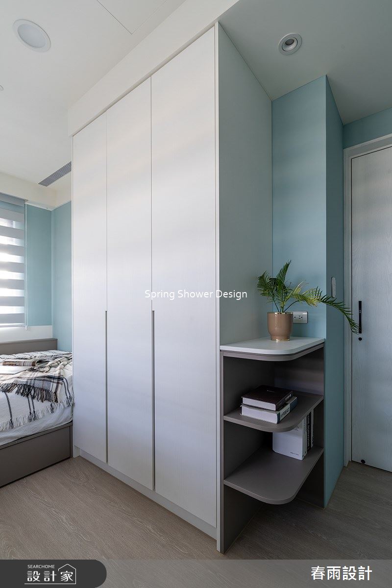 新成屋(5年以下)＿現代風臥室案例圖片＿春雨設計＿春雨_204 海山花園之35