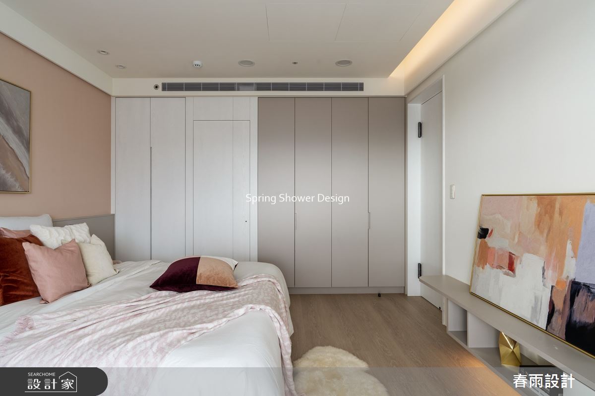 新成屋(5年以下)＿現代風臥室案例圖片＿春雨設計＿春雨_204 海山花園之26