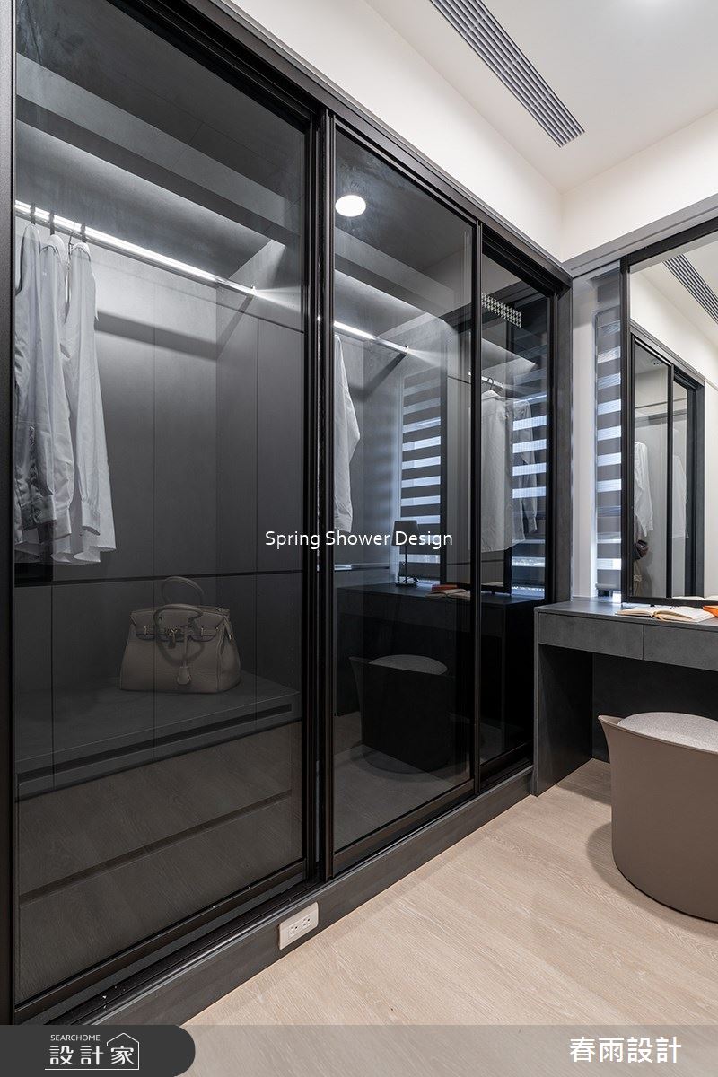 新成屋(5年以下)＿現代風更衣間案例圖片＿春雨設計＿春雨_204 海山花園之27