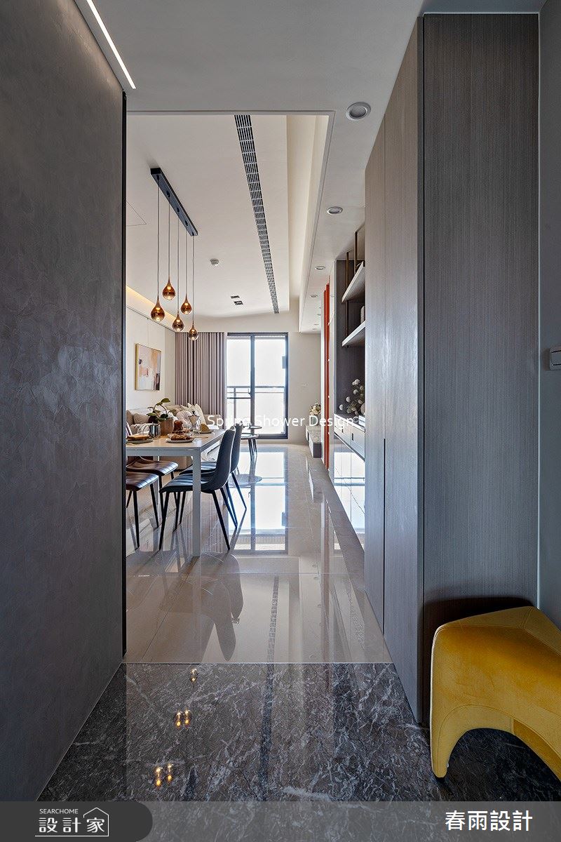 新成屋(5年以下)＿飯店風玄關案例圖片＿春雨設計＿春雨_205 瀧淳富居之2