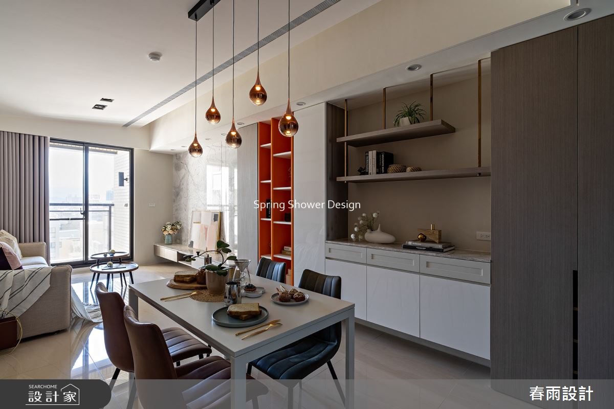 新成屋(5年以下)＿飯店風客廳餐廳案例圖片＿春雨設計＿春雨_205 瀧淳富居之5