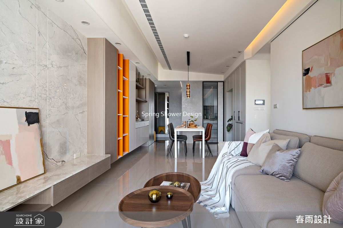 新成屋(5年以下)＿飯店風客廳餐廳案例圖片＿春雨設計＿春雨_205 瀧淳富居之13