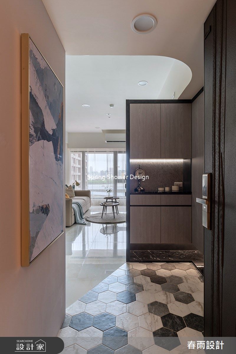 新成屋(5年以下)＿現代風玄關案例圖片＿春雨設計＿春雨_206 久泰翠品之1