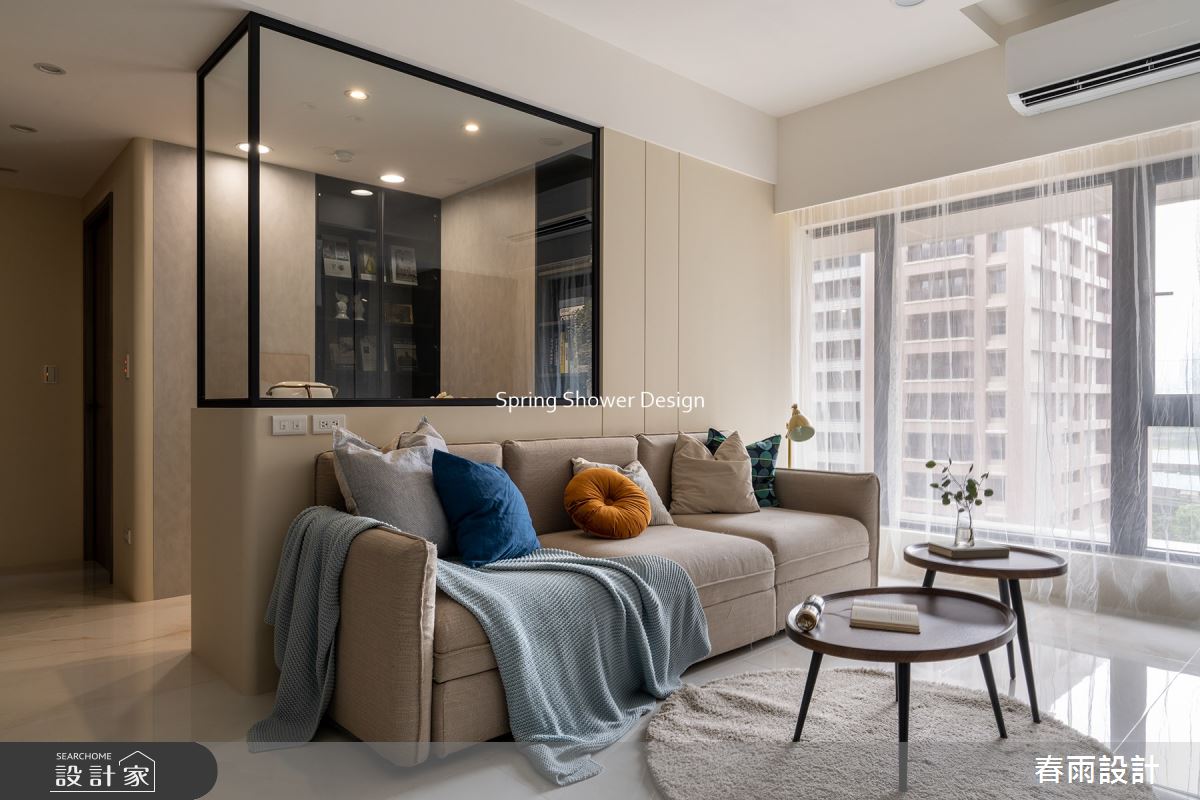 新成屋(5年以下)＿現代風客廳書房工作區案例圖片＿春雨設計＿春雨_206 久泰翠品之10
