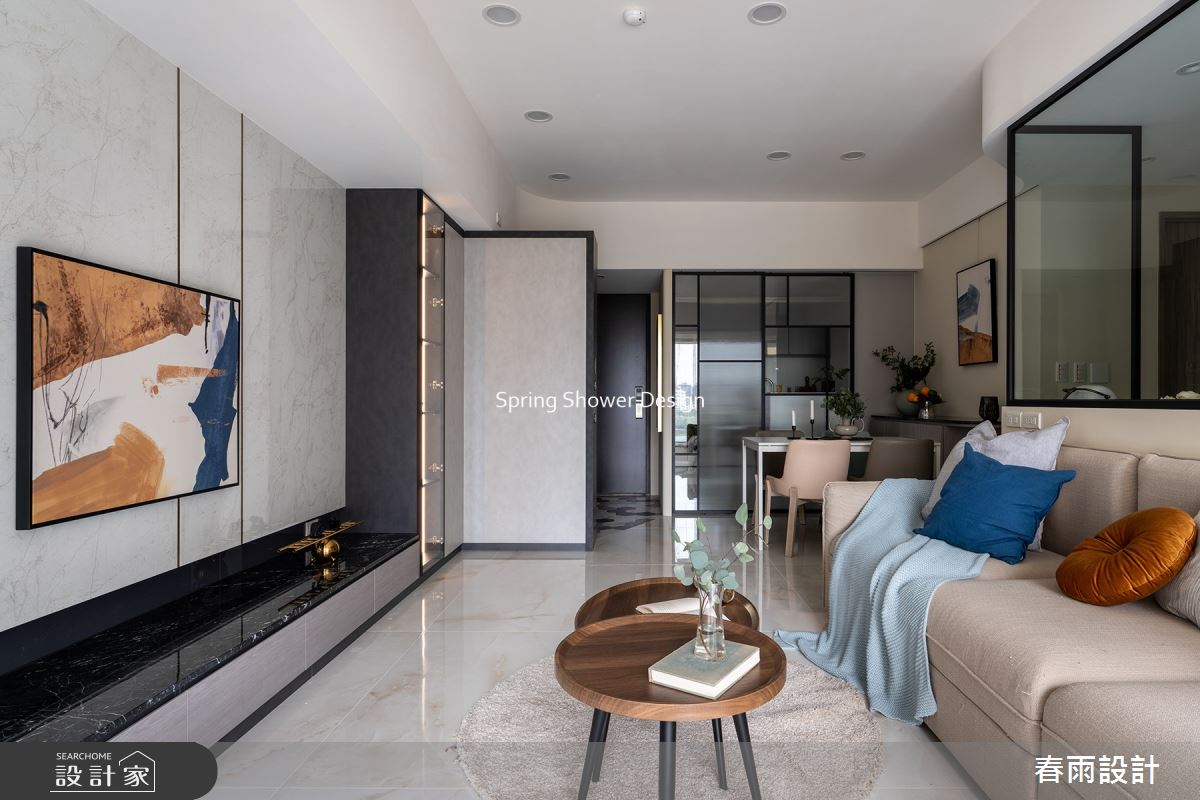 新成屋(5年以下)＿現代風客廳餐廳案例圖片＿春雨設計＿春雨_206 久泰翠品之13