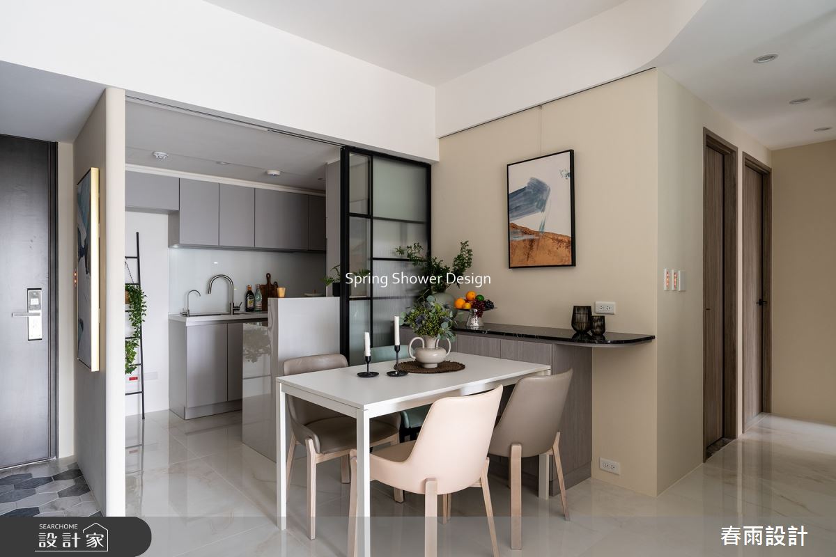 新成屋(5年以下)＿現代風餐廳廚房案例圖片＿春雨設計＿春雨_206 久泰翠品之15