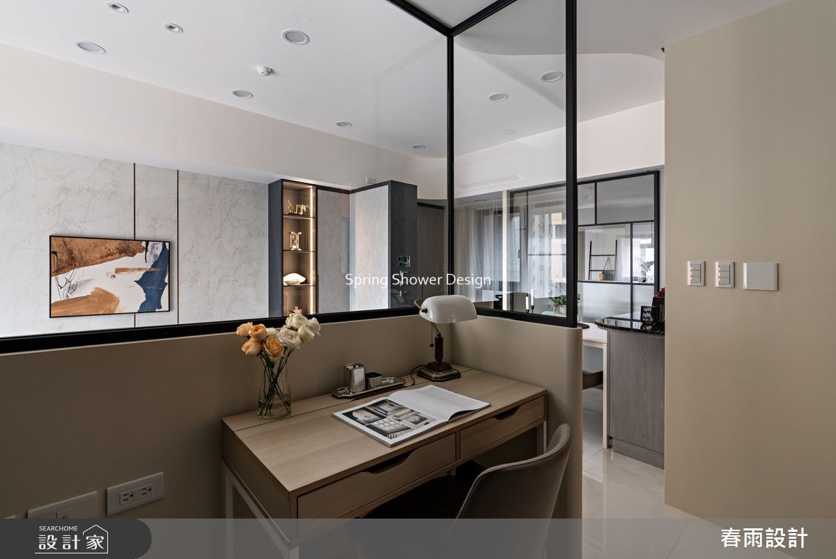 新成屋(5年以下)＿現代風書房工作區案例圖片＿春雨設計＿春雨_206 久泰翠品之22