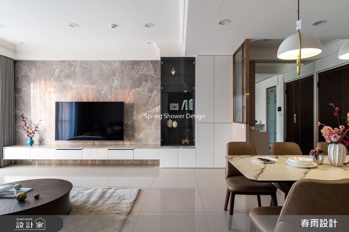 新成屋(5年以下)＿現代風客廳餐廳案例圖片＿春雨設計＿春雨_207 皇翔PARK之9