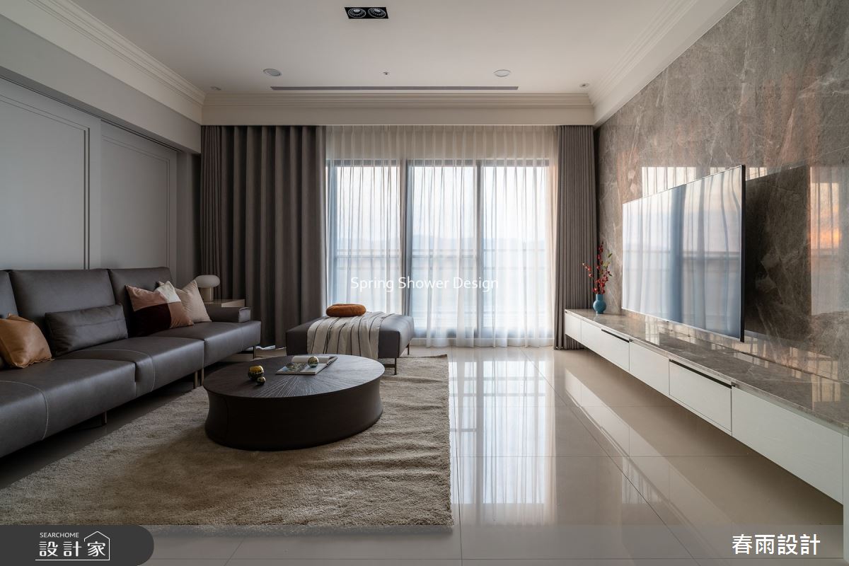 新成屋(5年以下)＿現代風客廳案例圖片＿春雨設計＿春雨_207 皇翔PARK之10