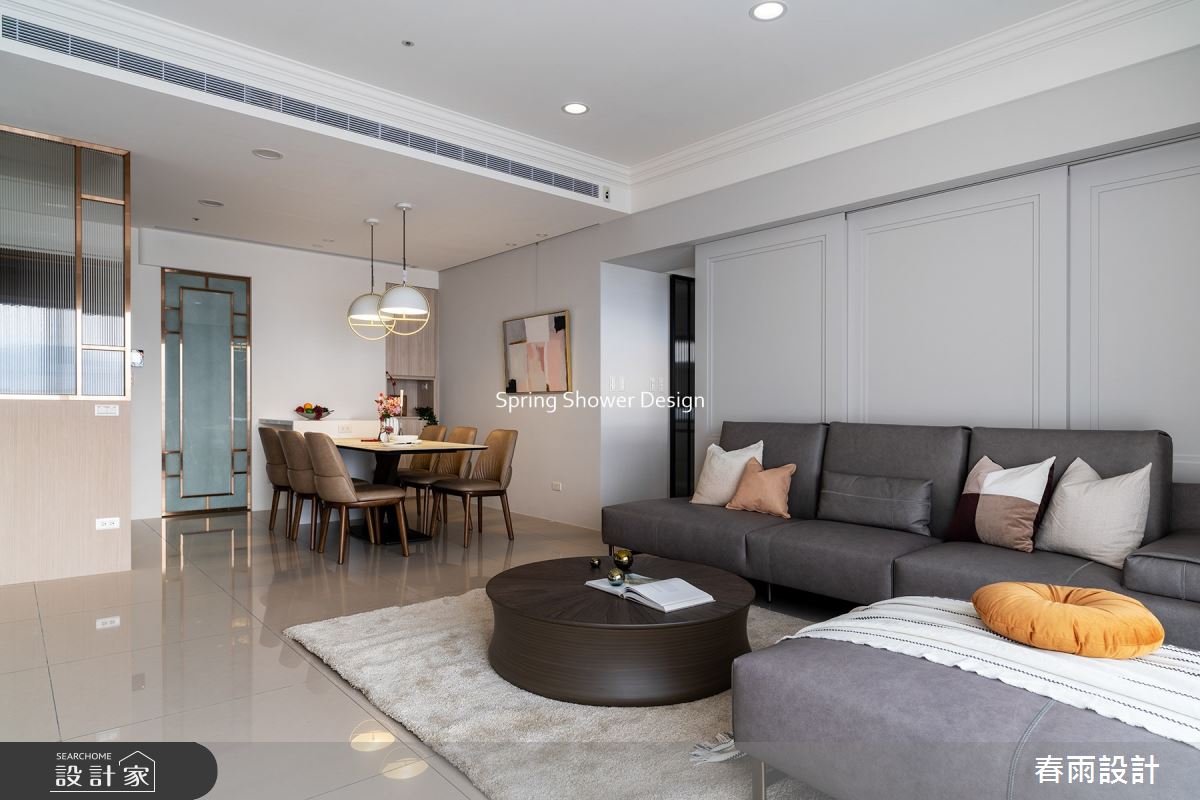 新成屋(5年以下)＿現代風客廳餐廳案例圖片＿春雨設計＿春雨_207 皇翔PARK之13