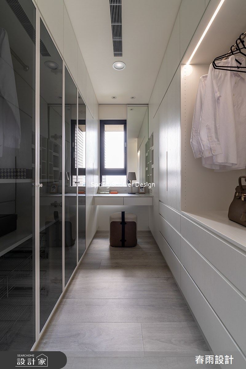 新成屋(5年以下)＿現代風更衣間案例圖片＿春雨設計＿春雨_207 皇翔PARK之29
