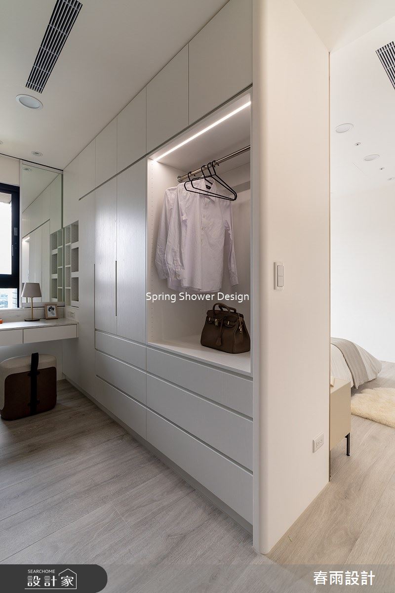 新成屋(5年以下)＿現代風更衣間案例圖片＿春雨設計＿春雨_207 皇翔PARK之31