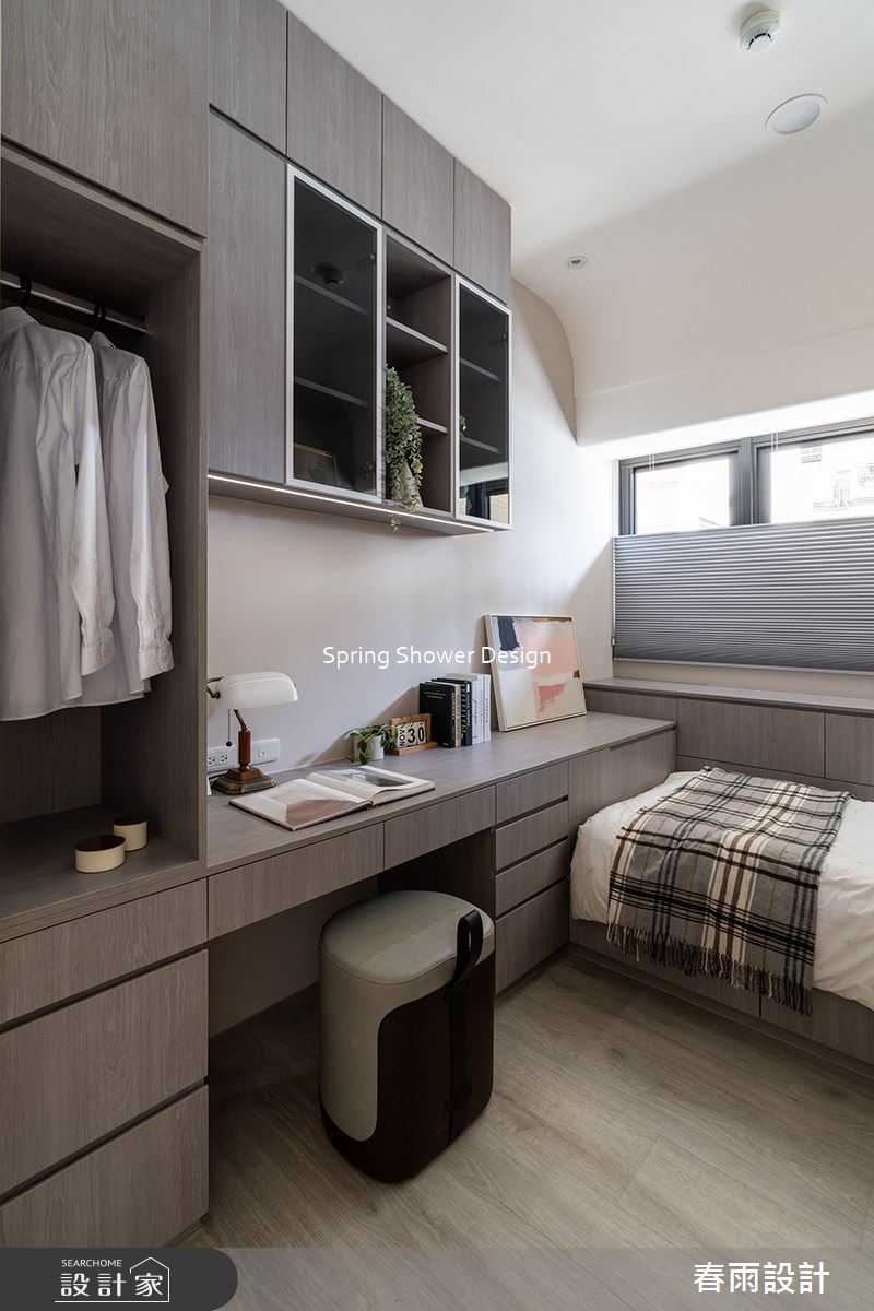 新成屋(5年以下)＿現代風臥室案例圖片＿春雨設計＿春雨_207 皇翔PARK之34