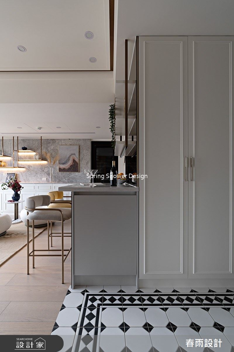 新成屋(5年以下)＿現代風玄關餐廳吧檯案例圖片＿春雨設計＿春雨_208 華固馥儷之8