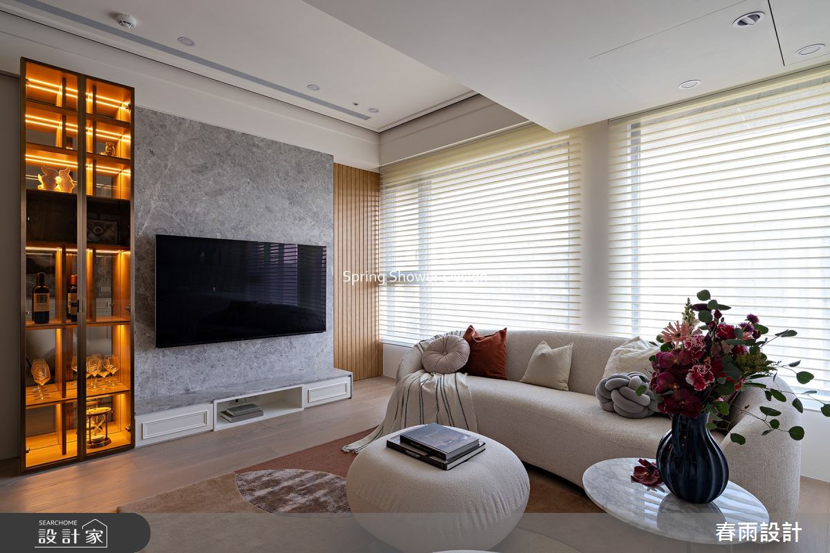 新成屋(5年以下)＿現代風客廳案例圖片＿春雨設計＿春雨_208 華固馥儷之11
