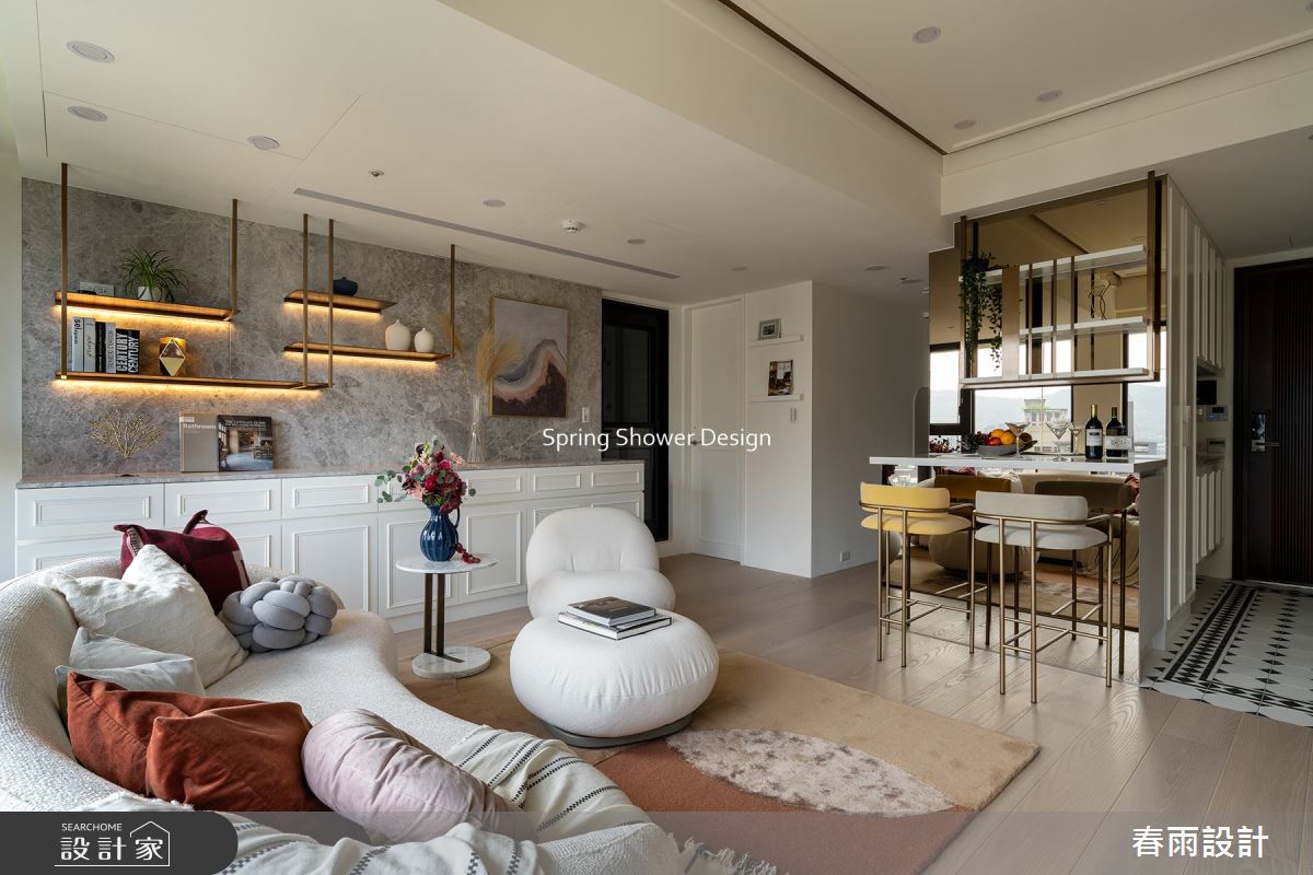 新成屋(5年以下)＿現代風玄關客廳餐廳吧檯案例圖片＿春雨設計＿春雨_208 華固馥儷之13
