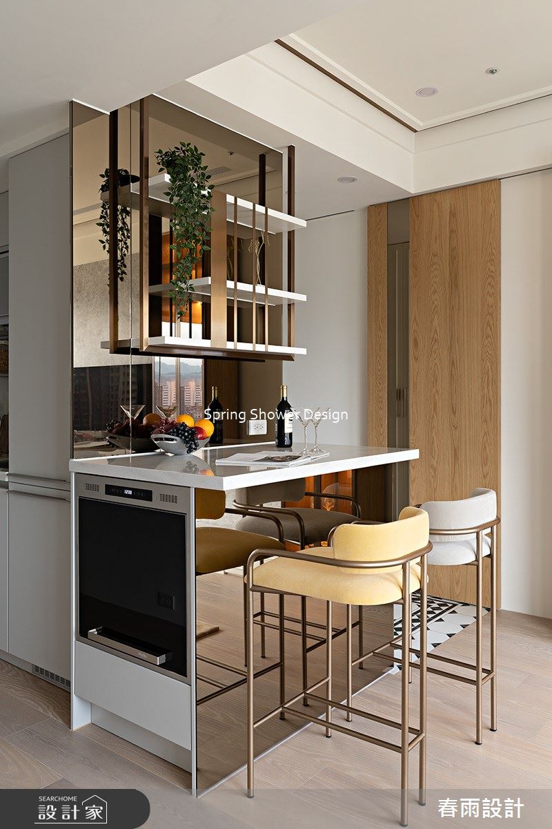 新成屋(5年以下)＿現代風吧檯案例圖片＿春雨設計＿春雨_208 華固馥儷之21