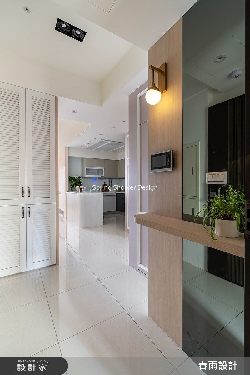 新成屋(5年以下)＿現代風玄關案例圖片＿春雨設計＿春雨_209 三重欣世代國際館之1